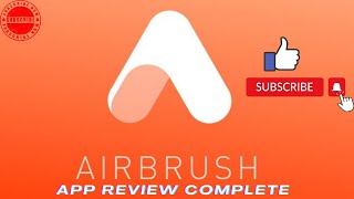 How To Airbrush Face Editing App Review Complete Tutorial [upl. by Idnac]