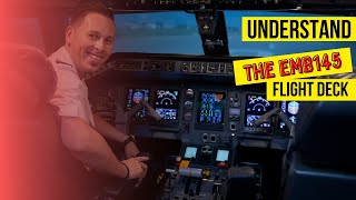 Understand The EMB145 Flight Deck [upl. by Shannan]