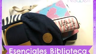 Esenciales Biblioteca Qué hay en mi mochila  NISABELT [upl. by Coltun232]