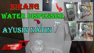 HOW TO REPAIR WATER DISPENSER [upl. by Halley]