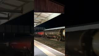 66134 passing Haverfordwest at speed on201124 [upl. by Carnay579]