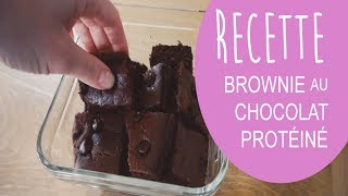 Recette de brownie au chocolat protéiné [upl. by Rammaj]