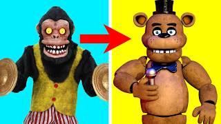 DIY Spirt Halloween Animatronic Makeover to FREDDY FAZBEAR [upl. by Javier]