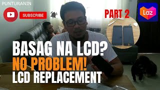 Paano Magpalit ng Basag na LCD ng Cellphone Part 2 [upl. by Melquist]