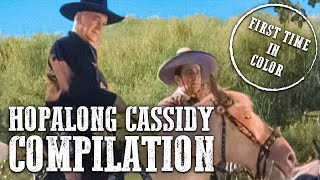 Hopalong Cassidy Compilation  COLORIZED  Western TV Series [upl. by Rubio]