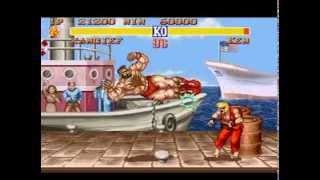 Street Fighter II  The World Warrior SNES  Zangief Hardest [upl. by Sibylle]