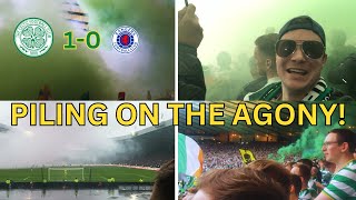 PILING ON THE AGONY JOTA ON THE WING  Celtic 10 rangers vlog highlights Scottish Cup [upl. by Laerol84]