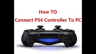 how to connect ps4 controller to pc [upl. by Annail]