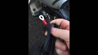 2001 BMW R1150gs battery charger location [upl. by Bat]