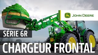 JOHN DEERE 6R 150  pesée pendant la conduite [upl. by Millan772]