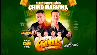 MIX MARCHATE  LOS CHARLIS DE LA CUMBIA  FELIZ CUMPLEAÑOS CHINO MARKINA  CALLEFINA PRODUCCIONES [upl. by Wylie]