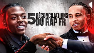 5 RÉCONCILIATIONS DU RAP FR Booba Naps Lacrim [upl. by Gorrono12]