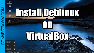 How to Install Deblinux on VirtualBox Step by Step Guide [upl. by Dahsraf761]