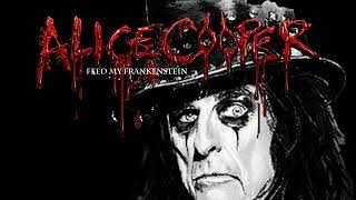 Alice Cooper  Feed my Frankenstein Lyrics [upl. by Bruner431]