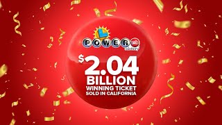 Powerball Jackpot Winning 2 billion ticket sold in California [upl. by Kruger]