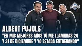 ALBERT PUJOLS COMO NUNCA LO HABÍAS VISTO HABLA DE HR 700 SU SALIDA DE CARDENALES Y DIRIGIR CLÁSICO [upl. by Anotyad827]