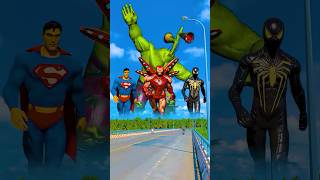 hulk hulkbuster king kong fight with siren head hulk to avenge for spider man iron man super man [upl. by Antonia367]