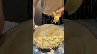 Banana Chocolate Crepe shortvideo [upl. by Inalaehon155]