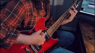 Arctic Monkeys  I Bet You Look Good on the Dancefloor Guitar Cover Adam Huerta [upl. by Yoreel]