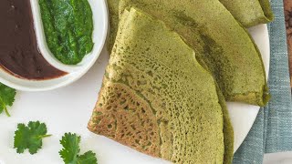 Weight Loss Diet  Moong dal Chilla Recipe [upl. by Deonne]