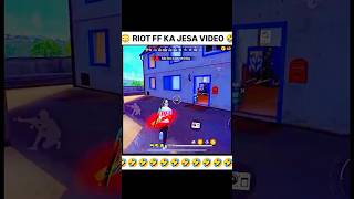 Riot ff ka jaisa video 😜😱🤣🤣freefire funny viral ffshorts [upl. by Verene]