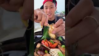 Chinese fisherman Seafood cooking and eating video [upl. by Trina]