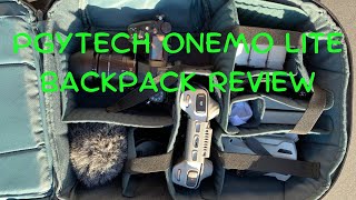 PGYTECH OneMo Lite 22L CameraDrone BackPack Review [upl. by Anirahc]