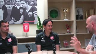 HFCFanradioChemie Stunde Trainer Florian Schnorrenberg und CoTrainer Daniel Ziebig im Interview [upl. by Faxun]