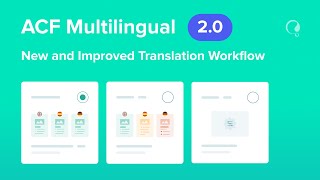 ACF Multilingual 20  Easy way to translate your ACF fields [upl. by Bocaj554]