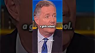 Piers Morgan DESTROYS Woke Girls School automobile alphamale mentalhealthcare funny [upl. by Annahgiel]