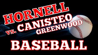 Hornell Red Raiders vs CanisteoGreenwood Chargers Varsity Baseball [upl. by Anuahsal167]