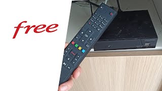 Freebox MINI 4K  association de la télécommande version courte FREE [upl. by Perni]