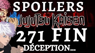 FIN  GEGE AKUTAMI ENTERRE SERIALSHAJ ET SES VIEILLES TH  SPOILERS JUJUTSU KAISEN 271 REACTION LIVE [upl. by Tamarra]