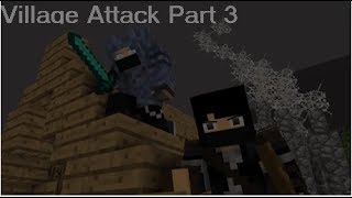 Herobrine Attack Minecraft Animation Part 3 [upl. by Retha]