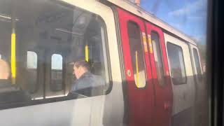 Having a Race with a District Line Train to Barons Court [upl. by Landing703]