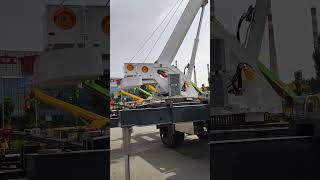 16 ton Foton truck crane 10 ton lifting capacity at four times the rate8615054723399 crane [upl. by Zelten]