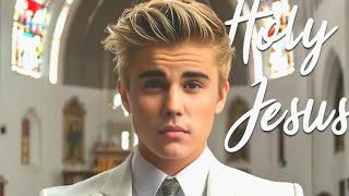 justin bieber  holy jesus lyrics  official video [upl. by Gotthard326]