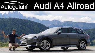 New Audi A4 Allroad FULL REVIEW 2020 Facelift TFSI  Autogefühl [upl. by Hareenum]