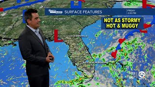 WPTV First Alert Weather Forecast for Afternoon of Friday Sept 20 2024 [upl. by Gunther]