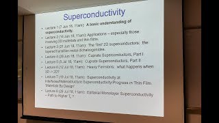 Lecture 1 A Basic Understanding of Superconductivity [upl. by Gregrory]