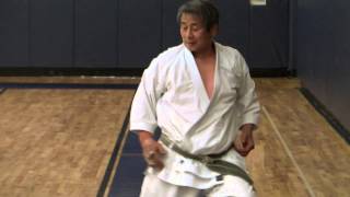 Bassai Dai Shotokan Kata JKA Master Yano 8th Dan [upl. by Ansela]