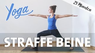 Yoga für straffe Beine  25 Minuten Vinyasa Yoga Workout [upl. by Yendor682]