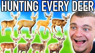 I Hunted Every Deer in the Hunter Call of the Wild [upl. by Reffotsirk]