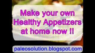 Healthy Appetizers  Paleo Recipe Book [upl. by Severen]