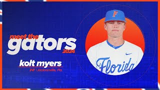 Kolt Myers’ Journey to Gators Baseball  Meet the Gators [upl. by Nwahc]