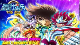 Pegasus Fantasy Omega Saint Seiya Omega opening 1 cover latino by Jade y Ricardo Silva [upl. by Micki]