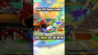 SS4 Gogeta Combo Guide in 50 Seconds [upl. by Ecertap]