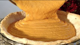 Sweet Potato PieHow To Make Sweet Potato PieBakingRecipesHomemade Pie Crust [upl. by Lebyram10]