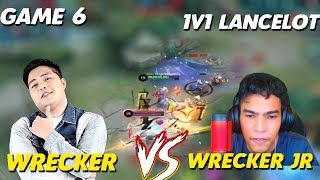 WRECKER VS WRECKER JR  GAME 6  1V1 LANCELOT [upl. by Severn]