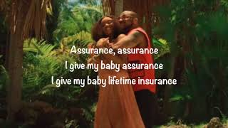 Davido  Assurance Animated Lyric Video [upl. by Sven]